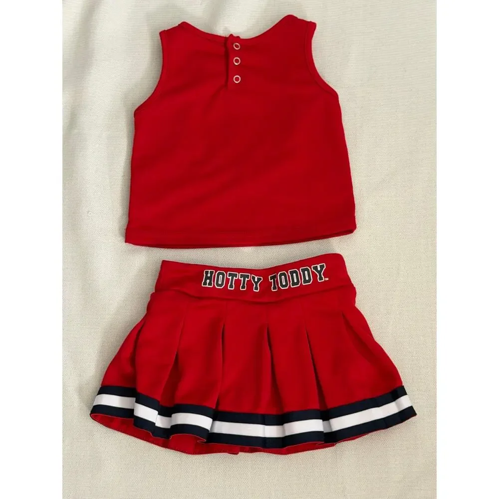 Colosseum Rebels Ole Miss Cheer outfit Hotty Toddy size 3T